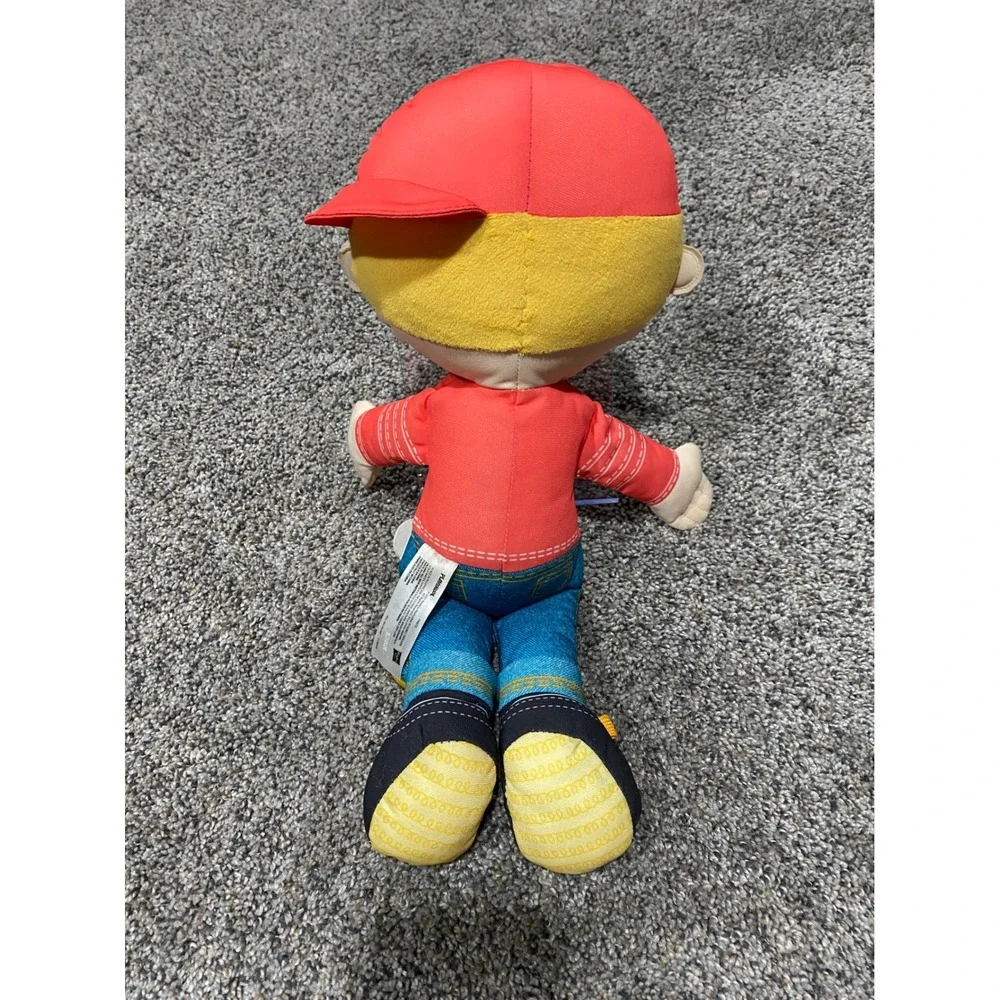 Playskool Dressy Boy Toddler Plush 14in Red Excellent Learn to Dress Toy